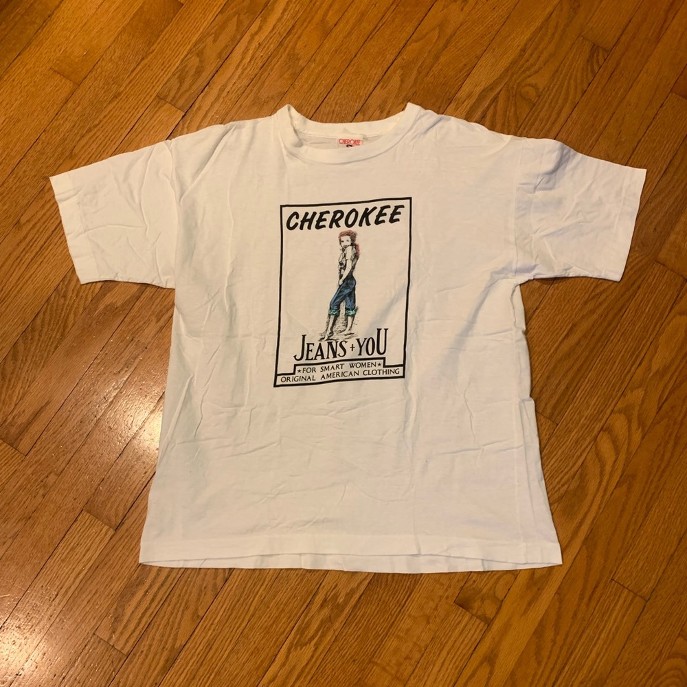 Vintage 80s Women’s Cherokee Jeans + You Shirt